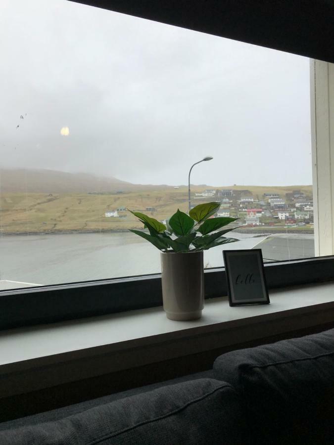 Jatnahúsið Apartments Mithvagur Bagian luar foto