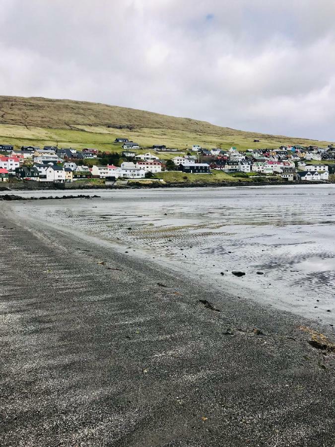 Jatnahúsið Apartments Mithvagur Bagian luar foto